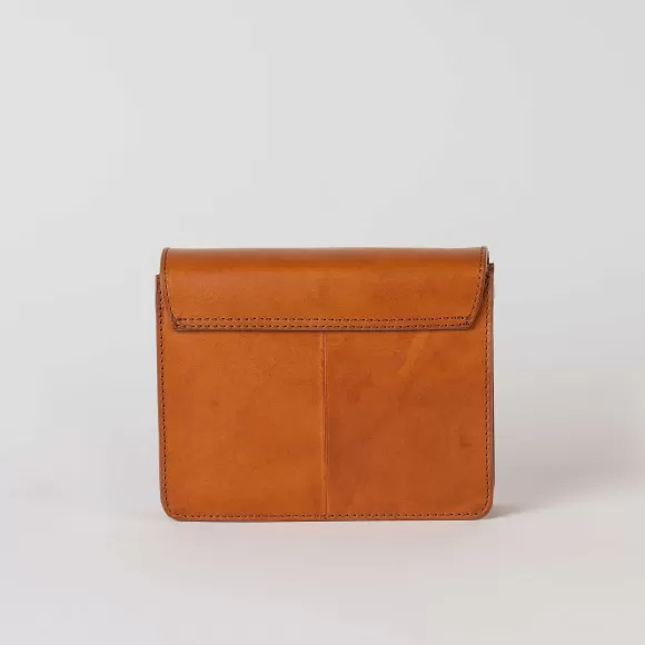 Discount Audrey Leather Crossbody Bag In Cognac Socks & Accessories