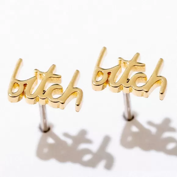 Online Bitch Studs Earrings