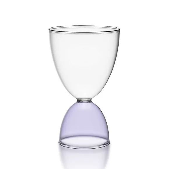 Discount Classic Glass In Clear & Lavender Home & Kitchen