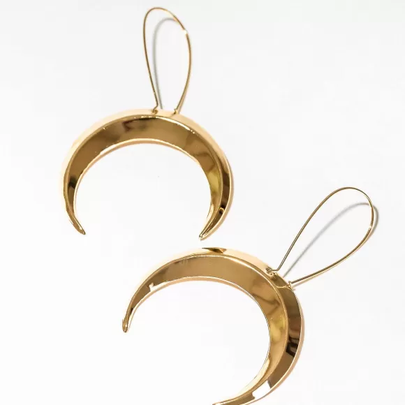 Hot Eclipse Earrings 14K Gold Plated Earrings