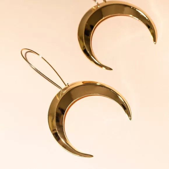 Hot Eclipse Earrings 14K Gold Plated Earrings