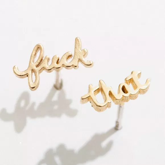 Cheap Fuck That Studs Earrings