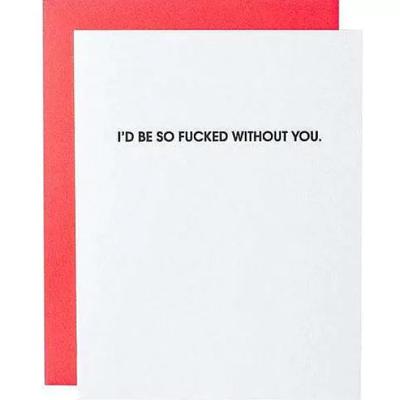 Flash Sale Fucked Without You Appreciation Card By Chez Gagn Cards & Stationery