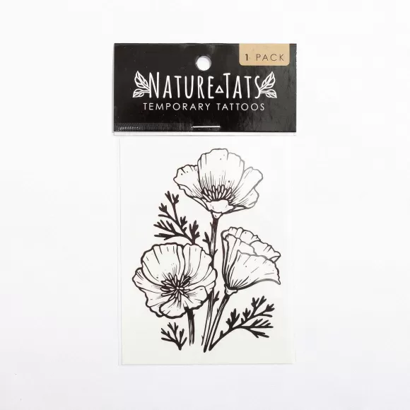 Shop Golden Poppy Temporary Tattoo Beauty & Wellness