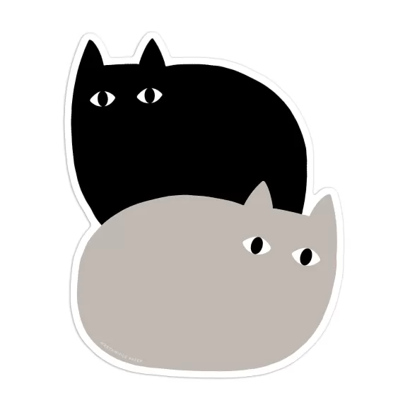 Online Loaf Cats Sticker By Worthwhile Paper Cards & Stationery