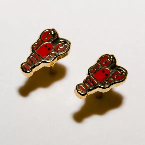 Flash Sale Lobster Studs Earrings