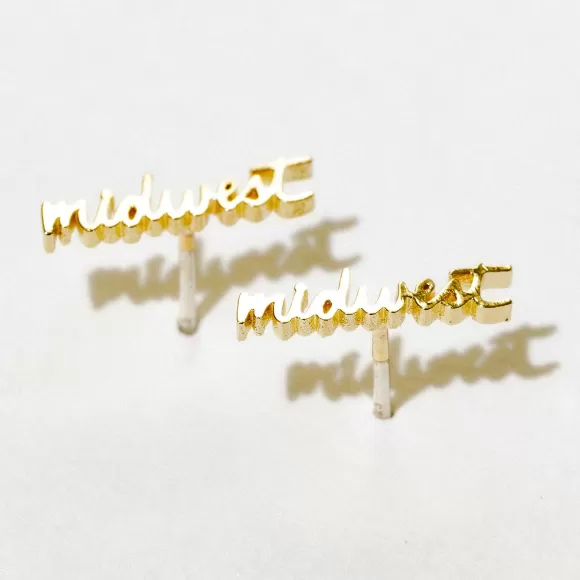 New Midwest Studs Earrings