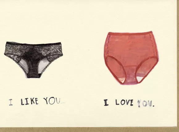 Fashion People I'Ve Loved - I Like You I Love You Cards & Stationery