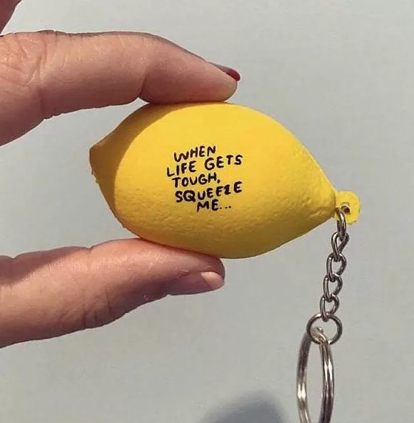 Cheap People I'Ve Loved - Limited Edition Lemon Stress Ball Socks & Accessories