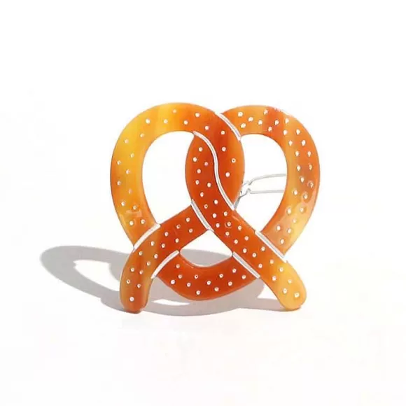 Online Pretzel Barrette Hair Clip By Jenny Lemons Socks & Accessories