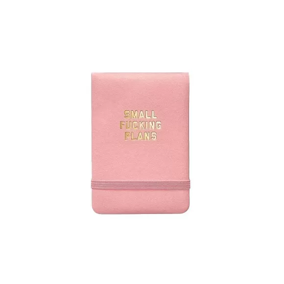 Store Small Fucking Plans Pocket Journal In Pink Cards & Stationery