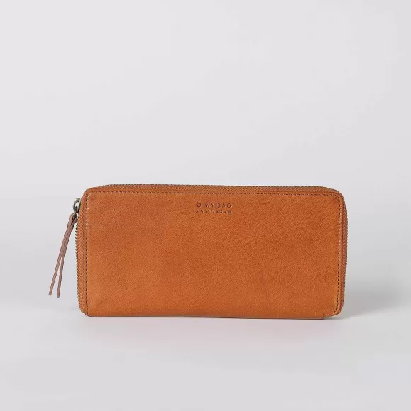 Fashion Sonny Leather Wallet In Cognac Socks & Accessories