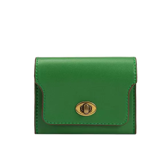 Cheap Tara Card Case Wallet In Green Socks & Accessories